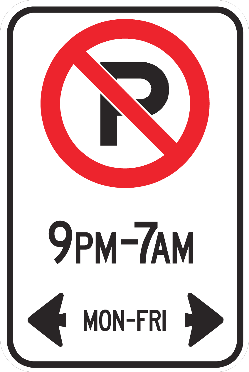 Regulatory Sign 30x45